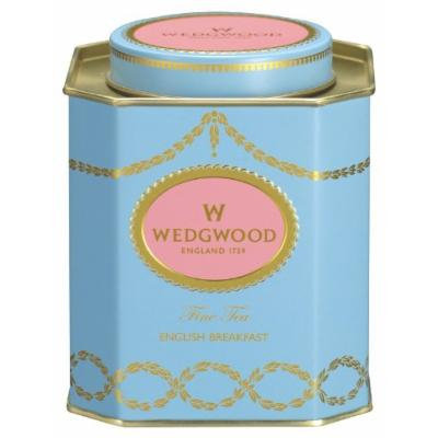 Wedgwood Everyday Luxury English Breakfast Caddy, 140g, Blue