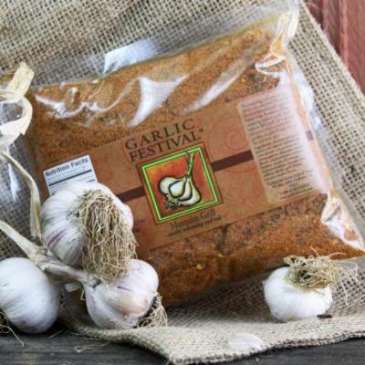 Garlic Festival Mesquite Grill Seasoning (Resealable Flat Pack)