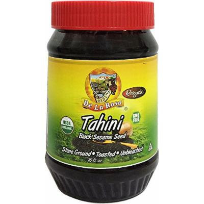 DE LA ROSA TAHINI BLCK SESEAME SEEDS, 16 OZ