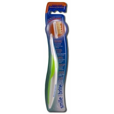 SMILE BRITE Replaceable Head Natural Toothbrush V-Wave X-Soft ( Multi-Pack)
