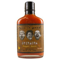 Pain Is Good Most Wanted Sriracha Hot Sauce (Pack of 6)