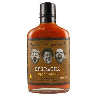 Pain Is Good Most Wanted Sriracha Hot Sauce (Pack of 6)