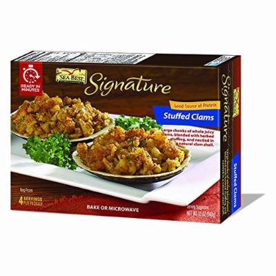 Sea Best Signature Stuffed Clams, 12 Ounce