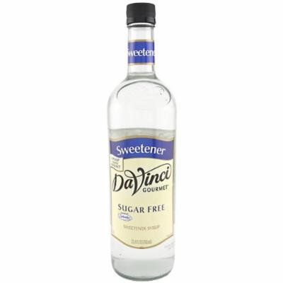 DaVinci Gourmet Sugar-Free Flavored Syrups Simple Syrup Sweetening 750 mL