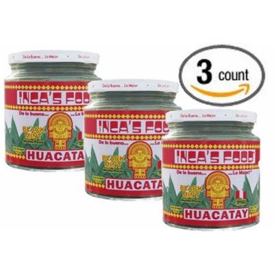 Inca's Food Huacatay Paste - Black Mint - 7.5 Oz - (3-Pack)