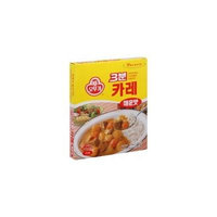 Ottogi's 3 Minutes Instant Meal Box of 8 Combos (Curry, Black Bean Sauce, Hashed Brown Sauce, Spicy Sauce with Kimchi & Tuna, and Spicy Sauce with Octopus) (Curry Spicy (PACK OF 8))