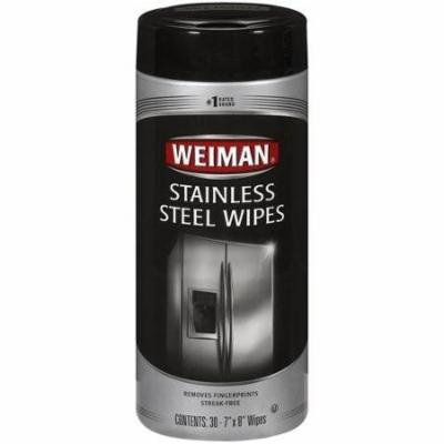 Weiman Stainless Steel Wipes 30 Wipes(pack of 5)