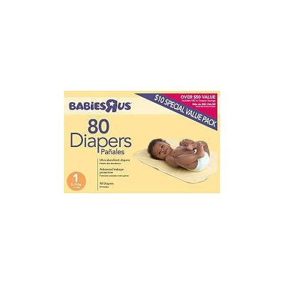 Ultra Absorbent Diapers Size 1 - 80Ct