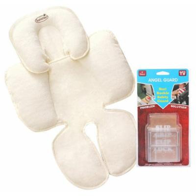 Angel Guard Seat Buckle Safety Guard 2 Pack with Snuzzler Head & Body Support