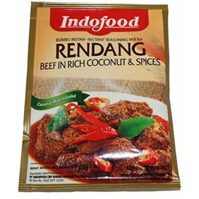 Indofood Bumbu Rendang (Beef in Chilli and Coconut Mix) - 1.60z (Pack of 6)