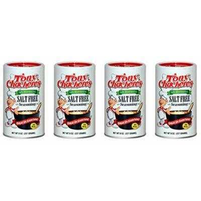 Tony Chachere Seasoning Blends, Salt-Free Creole, 4 Count