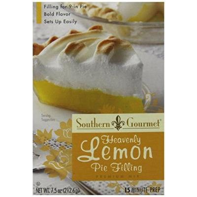 Southern Gourmet Pie Filling, Lemon, 7.5 Ounce