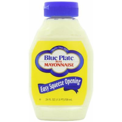 Blue Plate Mayonnaise Squeeze, 24-Ounce (Pack of 4)