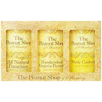 The Peanut Shop of Williamsburg 3 Piece Everyday Gift Set (Virginia Peanuts, Cashews, Pistachio)