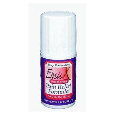 Purple Emu Emu-X Pain Relief Analgesic Roll On With Emu Oil 2 oz. Bottle