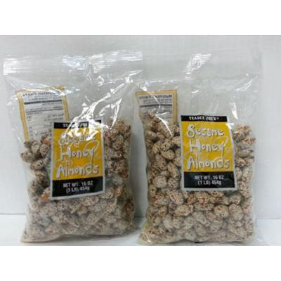 Trader Joe's Sesame Honey Almond Snack Bag - 2 Pack