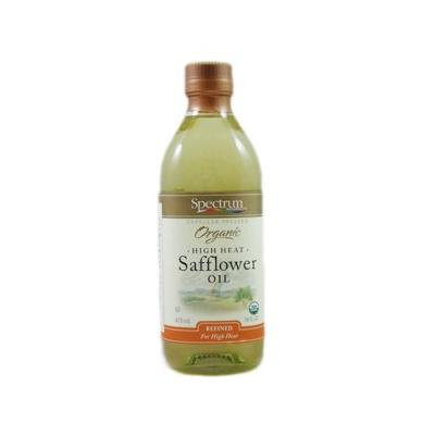 Spectrum Naturals Expeller Pressed Organic High Heat Safflower Oil (2 X 16 Fl Oz)