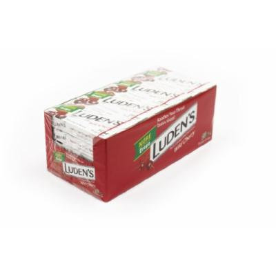Luden's Wild Cherry Throat Drops 20 Count (Pack of 20)