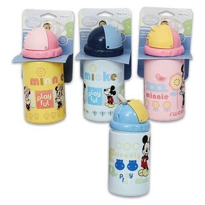 Yellow Minnie Sipper Cup with Straw