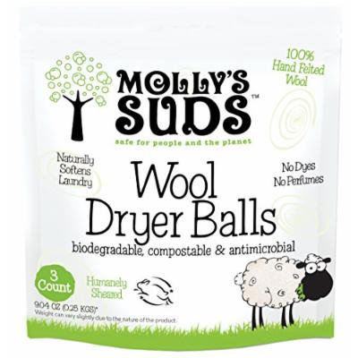 Molly's Suds 100% Wool Dryer Balls (set of 3)