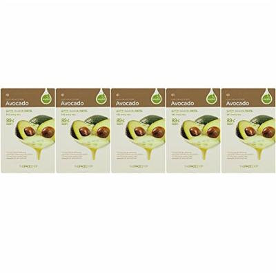 The Face Shop Real Nature Mask Avocado 5 Sheets
