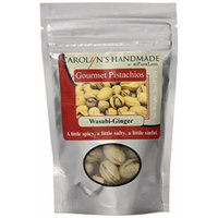 Carolyn's Handmade Gourmet Platinum Snack Bag, Wasabi Ginger Pistachios, 2 Ounce (Pack of 24)
