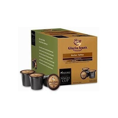 Gloria Jeans, Butter Toffee Coffee K-Cups (Pack of 24)