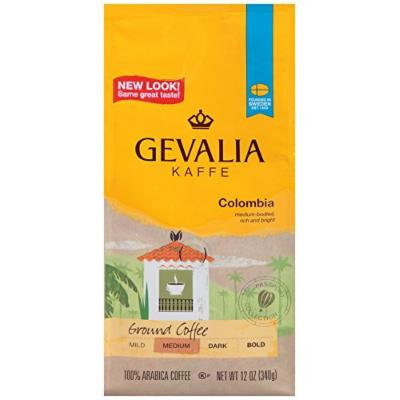 Gevalia Colombia Roast Ground Coffee, 12 oz