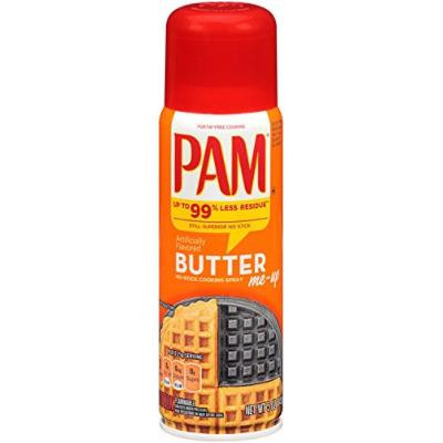 PAM Cooking Spray Butter Flavor, 5 Oz