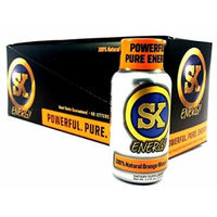 Street King SK 6 Hours of Energy Drink Shots Orange Mango 12 Pack