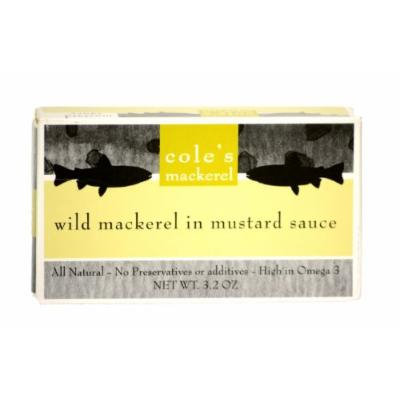Cole's Wild Mackerel in Mustard Sauce (1 - Pack)