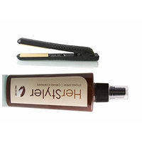 Herstyler Colorful Seasons 1.5 inches Ceramic Straightener with FREE HerStyler Styling Spray with Argan Oil (Classic Forever)