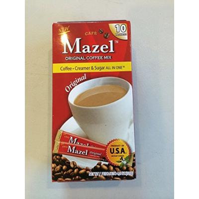 New Mazel Original Coffee Mix 10 Packets 4.2oz (2 Pack)
