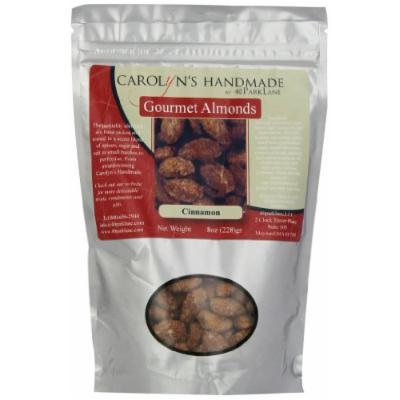 Carolyn's Handmade Gourmet Platinum Snack Bag, Cinnamon Almonds, 8 Ounce