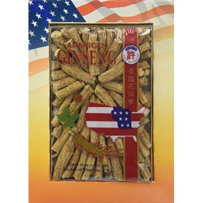 Hsu's Ginseng 121-4, Large Cultivated American Prong 4oz .
