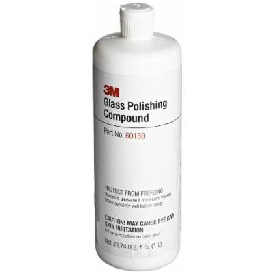 3M Glass Polishing Compound 60150, 1L Capacity, White (Pack of 1)