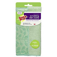 Scotch-Brite Reusable Dishcloth, Mint, 2 Count