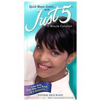 Just 5 Women's Hair Color, Rich Black