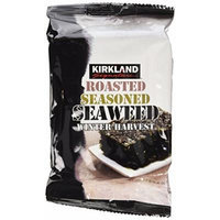 10 Pack Kirkland Signature Roasted Seasoned Seaweed Winter Harvest- 17gm Package