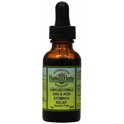 Alternative Health & Herbs Remedies Gas, Acid Stomach, 1-Ounce Bottle (Pack of 2)