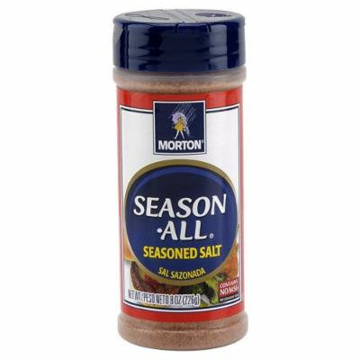 MORTON SALT SEASON ALL BLACK PEPPER PAPRIKA GARLIC ONION CHILI PEPPER 8 OZ