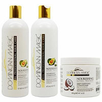 Dominican Magic Nourishing Shampoo & Conditioner & Deep Fortifying Conditioner