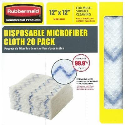 Rubbermaid Disposable Microfiber Cloth 12