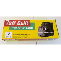 Tuff Built Trash & Yard Bags 33 Gallon.. 2FT.8 1/2 in x 3 FT 2 in x 0.45 MIL.. 7 Bags.