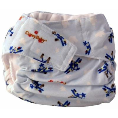 Cuteybaby All in One Modern Cloth Diaper, Airplanes, Toddler