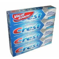 Crest Tartar Protection Whitening Cool Mint Paste Anticavity Toothpaste 8.2 Ounce Tube (Pack of 4)