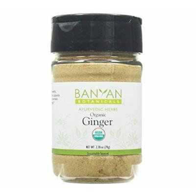 Banyan Botanicals Ginger Powder - Certified Organic, Spice Jar - Zingiber officinale - Supports overall health, wellness and comfort