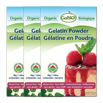 GoBIO! Organic Gelatin Powder 3x1.06oz