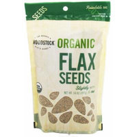 Woodstock Farms - Organic Flax Seeds - 14 oz (pack of 2)