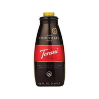 Torani Dark Chocolate Sauce - Case of 4 (64oz bottle)